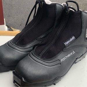 Fischer SL Comfort RF Men's Black Nordic Cross Country Ski Boots Size EU42 US9